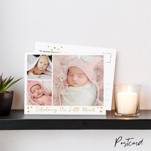 Postal De Anuncios Nuestro pequeño milagro Estrella de Oro 3 Fotos Be