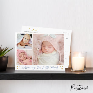 Postal De Anuncios Nuestro pequeño milagro Estrella de Oro 3 Fotos Be