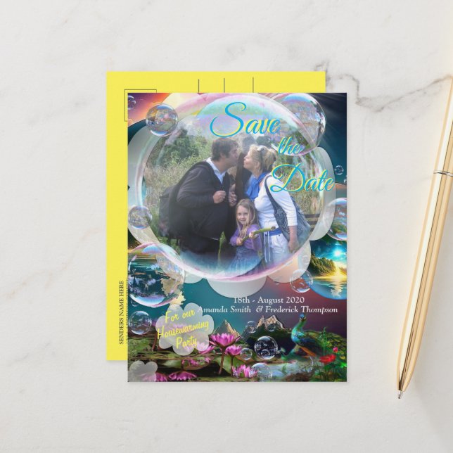 Postal De Anuncios Nuestro Sol es una Estrella y Dador de Vida (Anverso/Reverso In Situ)