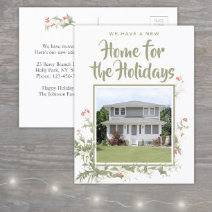 Postal De Anuncios Nueva Casa Acuarela Holly Una Foto Dirección Cambi