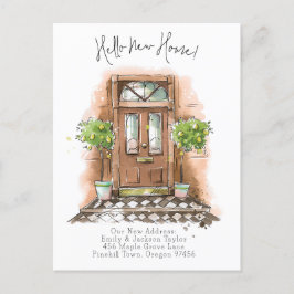 Postal De Anuncios Nueva Casa - Dirección Moderna Nueva Puerta Acuare