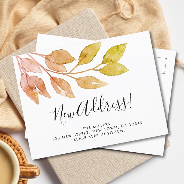 Postal De Anuncios Nueva dirección de mudanza (Subido por el creador)