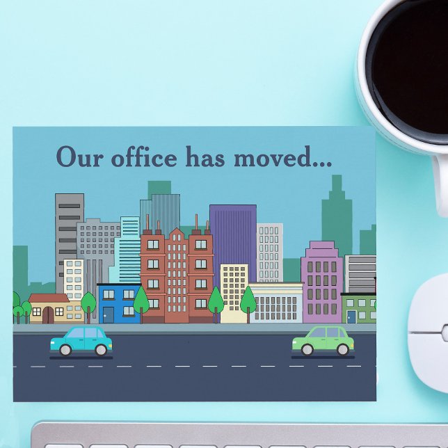 Postal De Anuncios Nueva Dirección Empresa Traslado Oficinas (Subido por el creador)