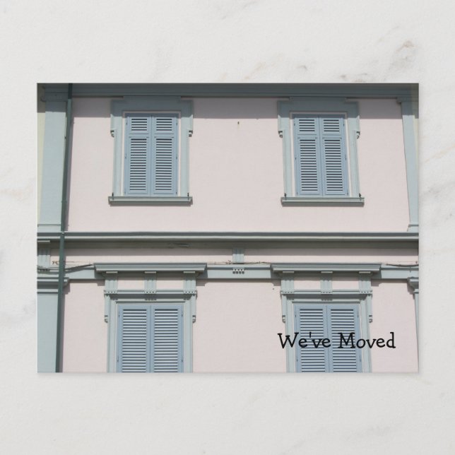 Postal De Anuncios Nueva dirección nueva (Anverso)