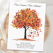 Nueva Temporada Nueva Dirección Otoño Nos Mudamos 