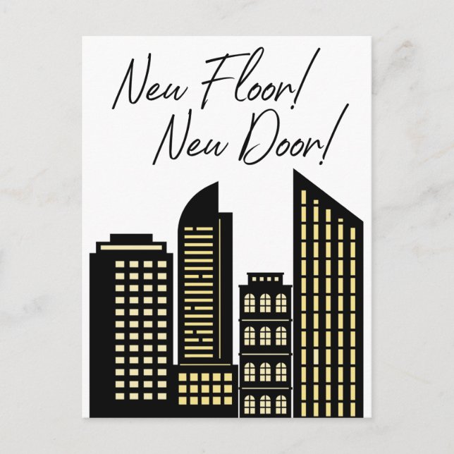 Postal De Anuncios Nuevo apartamento de puerta nueva en el piso (Anverso)