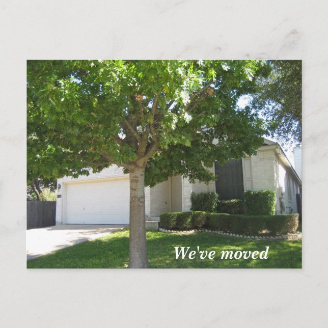 Postal De Anuncios Nuevo cambio de domicilio foto de casa de Personal (Anverso)