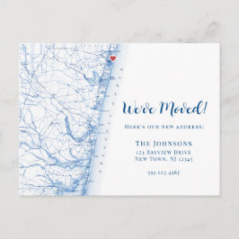 Postal De Anuncios Nuevo hogar Asbury Park New Jersey Map Moving