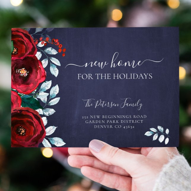 Postal De Anuncios Nuevo hogar para las vacaciones de los Navidades q (Subido por el creador)