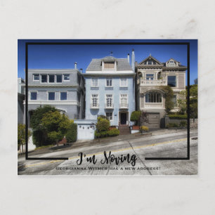 Postal De Anuncios Nuevo marco negro fotográfico residencial en el qu