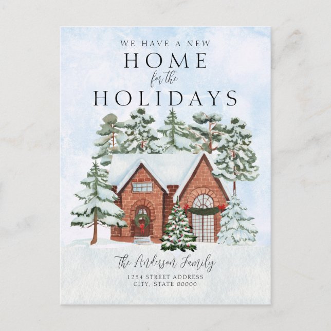 Postal De Anuncios Nuevo viaje de vacaciones de Navidades a casa (Anverso)