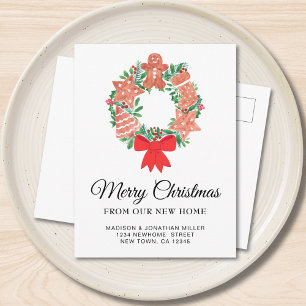 Postal De Anuncios Nuevos Navidades festivos se mudan