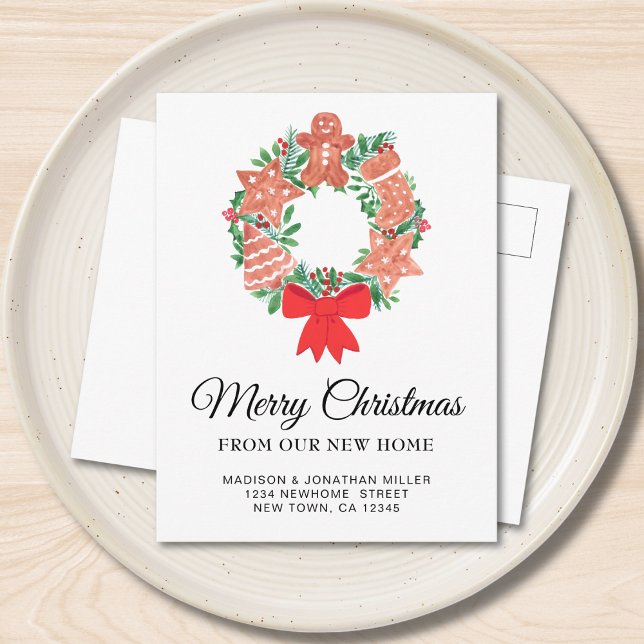 Postal De Anuncios Nuevos Navidades festivos se mudan (Subido por el creador)