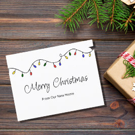 Postal De Anuncios Nuevos Navidades honestales en casa iluminan el mo