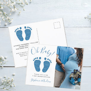 Postal De Anuncios Oh Baby Fotos de Parejas Baby Shower Niño