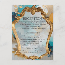 Postal De Anuncios Olas y paisajes asiáticos artísticos orientales