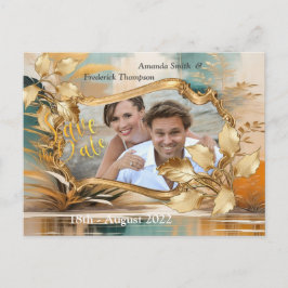 Postal De Anuncios Olas y paisajes orientales artísticos de Asia