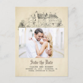 Postal De Anuncios Old Fairytale Castle Photo Save the Date