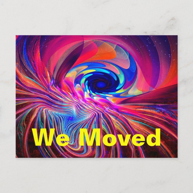 Postal De Anuncios Onda de torsión (Anverso)