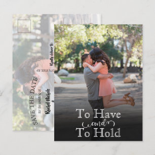 Postal De Anuncios Para tener y mantener una boda de texto moderna Gu