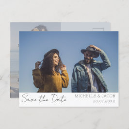 Postal De Anuncios Parejas modernas Foto Salven al Boda de citas