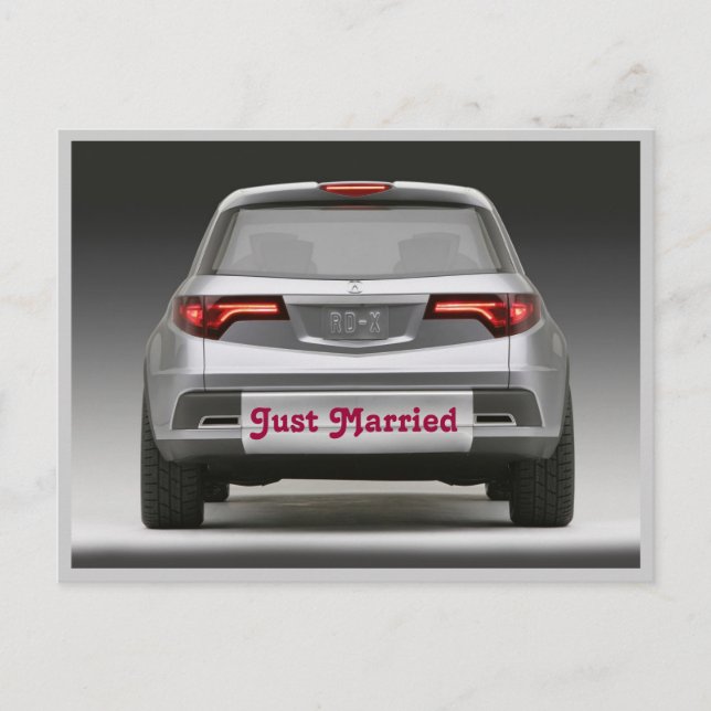 Postal De Anuncios Pas Getrouwd Kaartje (Anverso)