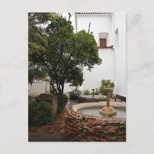 Postal De Anuncios Patio español (Anverso)