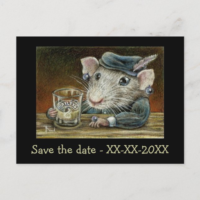 Postal De Anuncios Patricia la rata (Anverso)