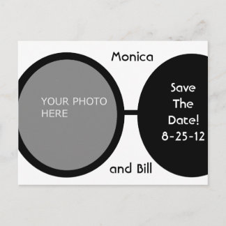 Postal De Anuncios Perlas Negras y Blancas