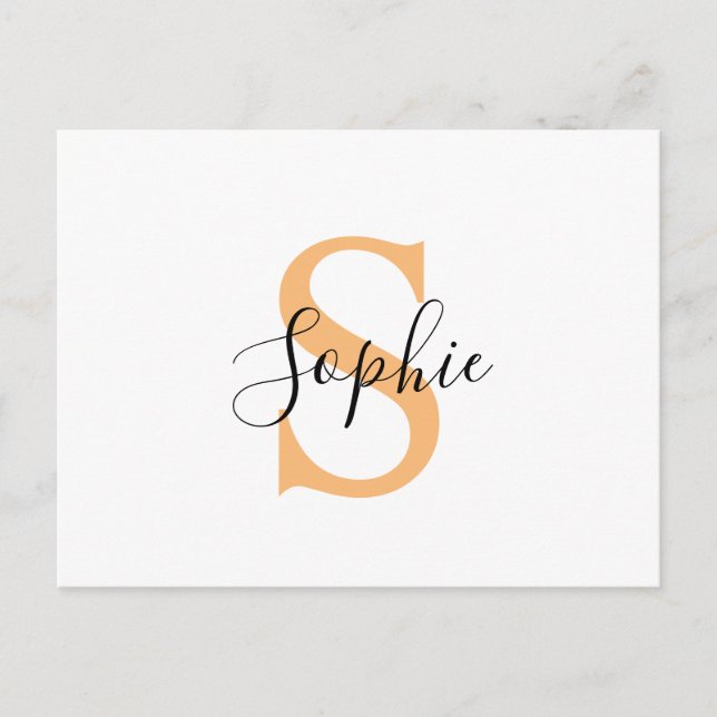 Postal De Anuncios Personalised Your Name, Custom Name, Birthday Gift (Anverso)