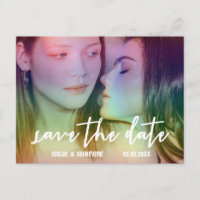Personalizado arcoiris Foto Gay/Lesbian Save the D
