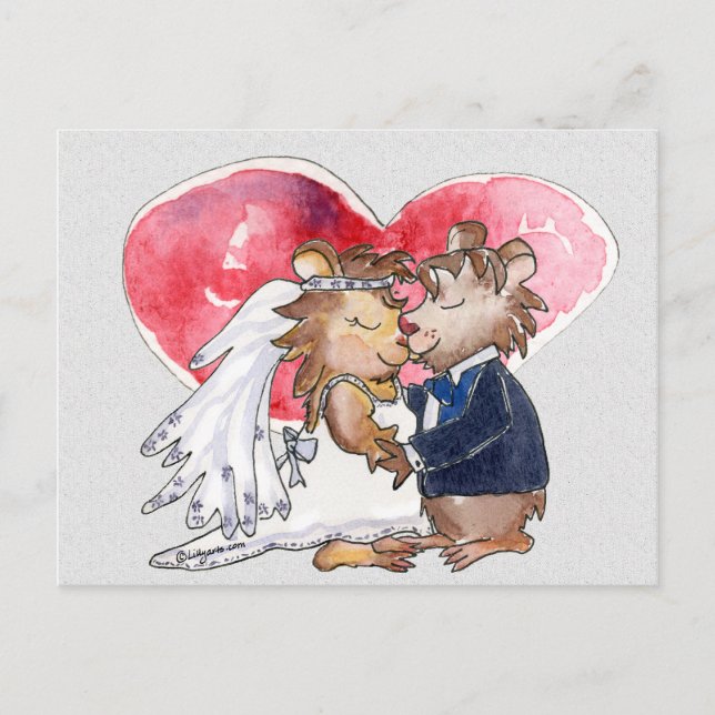 Postal De Anuncios Personalizado Boda Dance Pareja (Anverso)