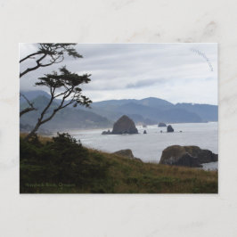 Postal De Anuncios Piedra Haystack, Oregón