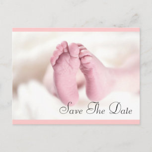 Postal De Anuncios Pies de Bebé Adorables