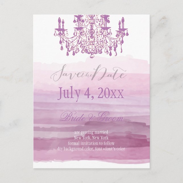 Postal De Anuncios PixDezines candelabro+acuarela (Anverso)