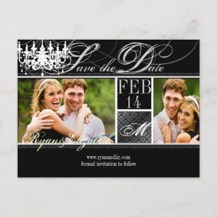 Postal De Anuncios PixDezines candelabro para guardar fecha/DIY color