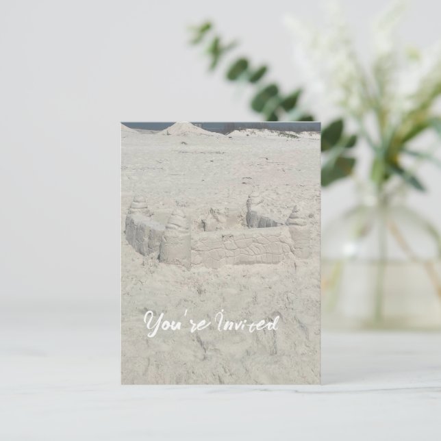 Postal De Anuncios Playa de amor (Anverso de pie)