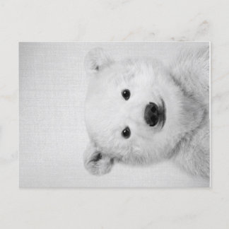 Postal De Anuncios Polar-bear, Polar-bear Canvas Gift for Her 