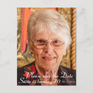 Postal De Anuncios Por favor, reserve la fecha