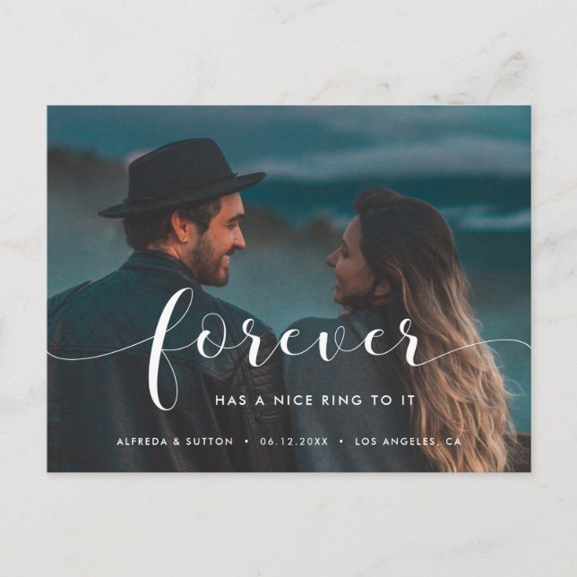 Postal De Anuncios Por siempre tiene un buen sonido Foto (Anverso)