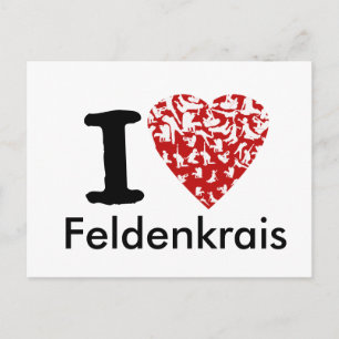 Postal De Anuncios Postcarta de Corazón Feldenkrais   Totalmente edit