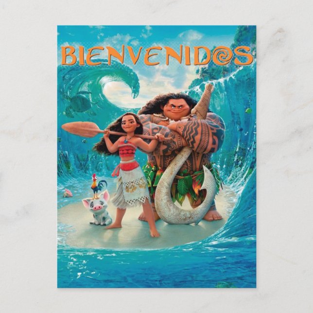 Postal De Anuncios Poster bienvenida Mohana (Anverso)
