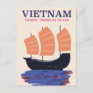 Postal De Anuncios Póster de viaje a Vietnam