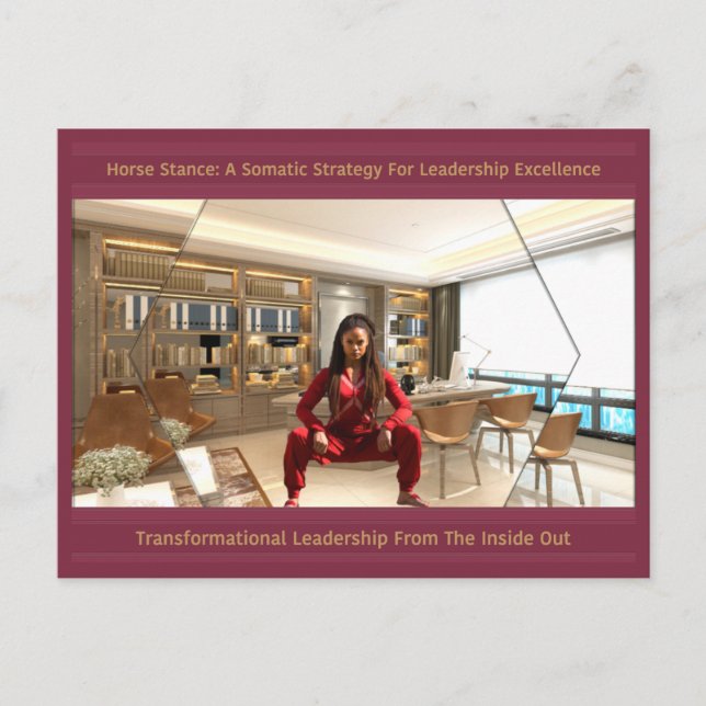 Postal De Anuncios Practicar Una Postura De Caballo Por Excelencia En (Anverso)