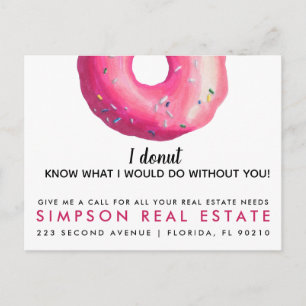 Postal De Anuncios presupuesto de donut inmobiliario