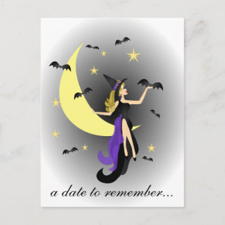 Postal De Anuncios Princesa de Halloween