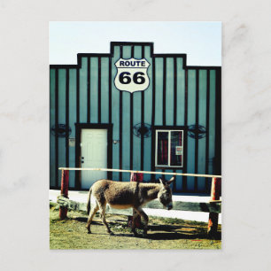 Postal De Anuncios Pueblo de Burros Oatman Arizona