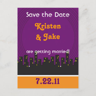 Postal De Anuncios Púrpura Motown