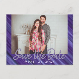 Postal De Anuncios Púrpura Pasión | Pincel de lavadora violeta