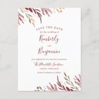 Ramas Borgoña y Gold Elegant Salvan la Fecha